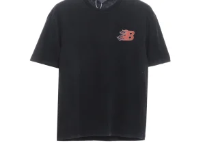 Flame letter short sleeve