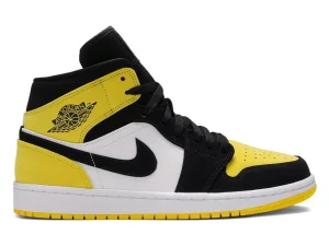 Air Jordan 1 Mid SE  Yellow Toe  Replica